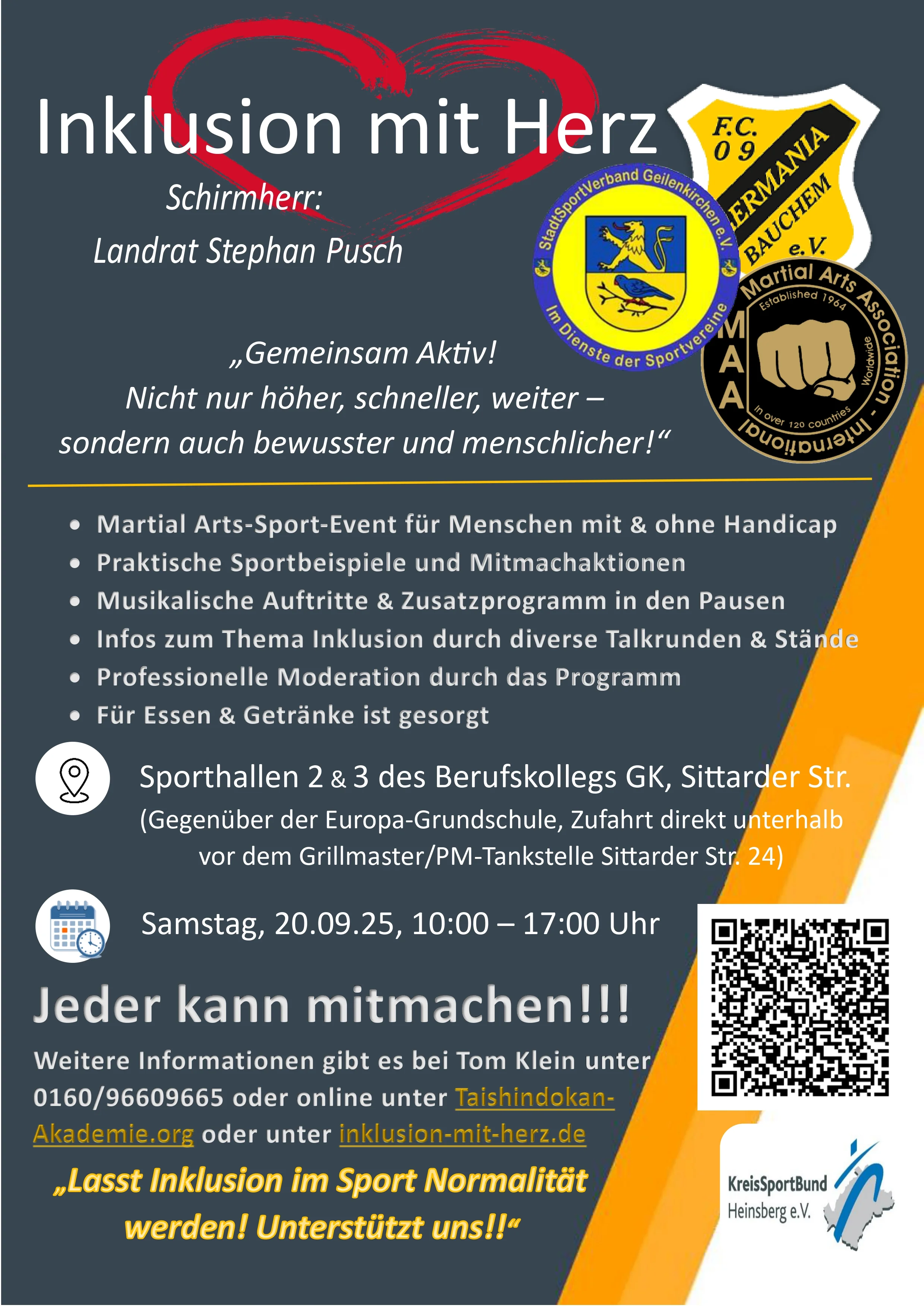 I-F-B-U Flugblatt, 17. MARTIAL-ARTS-WEEKEND